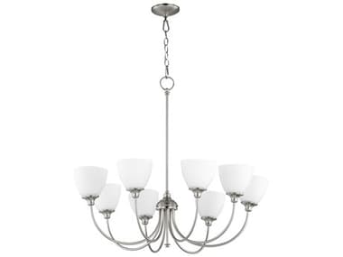 Quorum Celeste 8-Light Satin Nickel Chandelier QM6109865