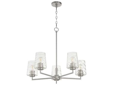 Quorum Goodwin 5-Light Satin Nickel Chandelier QM6204565