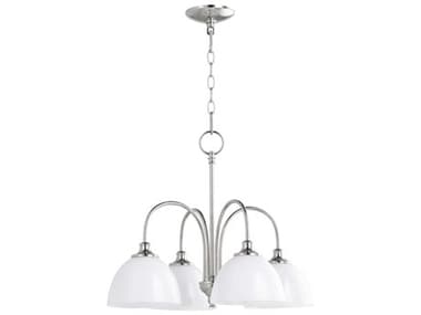 Quorum Celeste 4-Light Polished Nickel Chandelier QM6409462