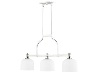 Quorum Richmond 3-Light Polished Nickel Island Pendant QM6911362