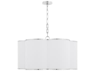 Quorum Belinder 6-Light Chrome Drum Pendant QM8228614