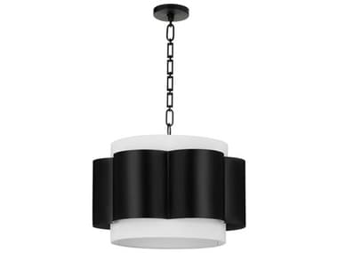 Quorum Belinder 4-Light Matte Black Pendant QM8229459