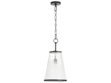 Quorum Providence 1-Light Matte Black Drum Pendant QM82381359