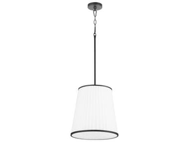 Quorum Marlon 3-Light Matte Black Empire Pendant QM8309359