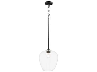 Quorum Veno 1-Light Matte Black Mini Pendant QM85859