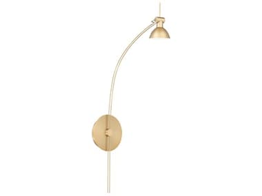 Quorum Ricardo 1-Light Aged Brass Swing Wall Sconce QM94380