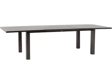 Ratana Mezo Silver Ash Grey Aluminum Rectangular Dining Table RANFN50482ASG