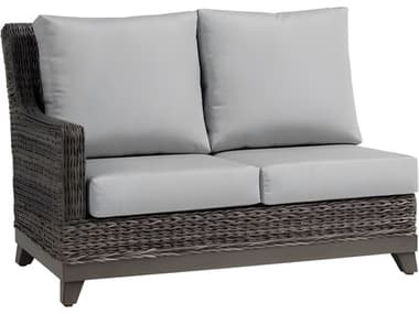 Ratana Boston Silver Ash Grey Aluminum Cushion Loveseat RANFN51752LSMG