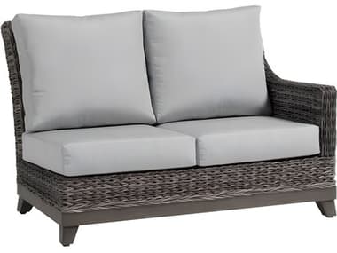 Ratana Boston Silver Ash Grey Aluminum Cushion Loveseat RANFN51752SRSMG