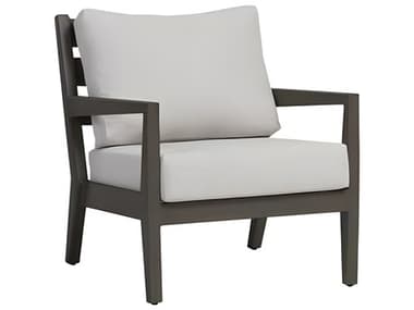 Ratana Lucia Silver Ash Grey Aluminum Cushion Lounge Chair RANFN54401ASG