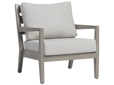 Ratana Lucia Silver Pearl Aluminum Cushion Lounge Chair RANFN54401PRL