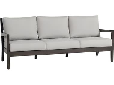 Ratana Lucia Silver Ash Grey Aluminum Cushion Sofa RANFN54403ASG