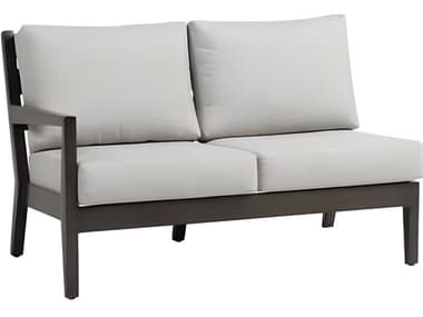 Ratana Lucia Silver Ash Grey Aluminum Cushion Loveseat RANFN54452ASGL