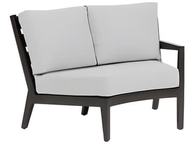 Ratana Lucia Silver Ash Grey Aluminum Cushion Lounge Chair RANFN54453ASGR