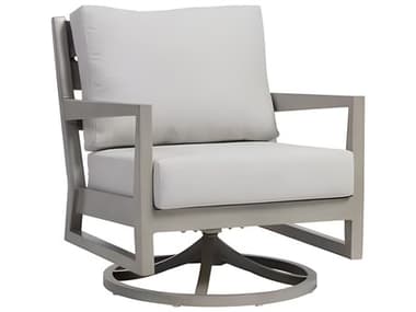 Ratana Lucia Silver Pearl Aluminum Cushion Lounge Chair RANFN54468PRL