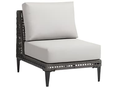 Ratana Genval Silver Black Aluminum Cushion Lounge Chair RANFN57253GRYC