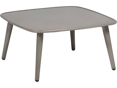 Ratana Coconut Grove Silver Pearl Aluminum Square Coffee Table RANFN60104PRLS32