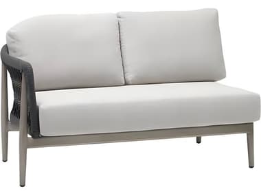 Ratana Coconut Grove Silver Pearl Aluminum Cushion Loveseat RANFN60152LPRL