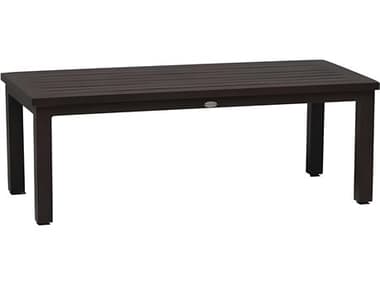 Ratana Canbria Silver Hessonite Garnet Aluminum Rectangular Coffee Table RANFN61104HGA