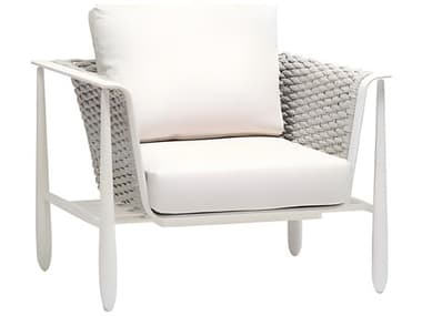 Ratana Diva Silver Snow Aluminum Cushion Lounge Chair RANFN61601BGESNW