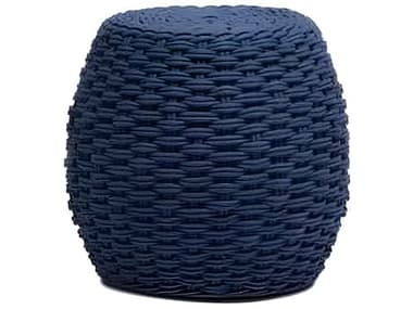 Ratana Giro Aluminum Rope Ottoman RANFN64116BLUT