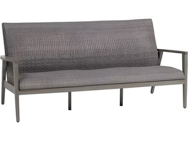 Ratana Cabo San Lucas Silver Seashell Aluminum Cushion Sofa RANFN64903TRB