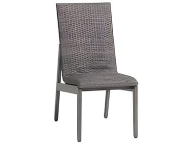 Ratana Cabo San Lucas Silver Seashell Aluminum Cushion Dining Chair RANFN64911TRB