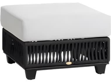 Ratana Gemelli Silver Diva Night Aluminum Cushion Ottoman RANFN69016CBTDIV