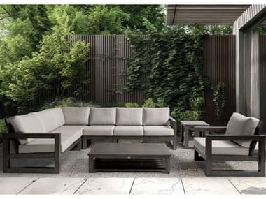 Ratana Milano Aluminum Cushion Lounge Set RANMILANOLOUNGESET3