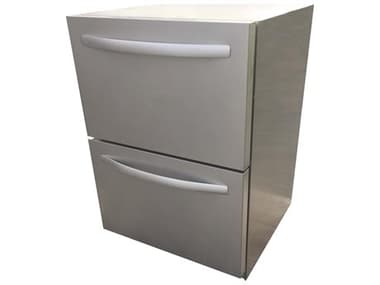 RCS Grills Stainless Two Drawer Refrigerator-UL Rated RCREFR4
