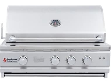 RCS Grills 30in Cutlass Stainless Pro Series Natural Gas Grill with LED Lights RCRON30A