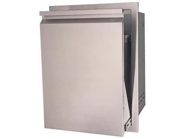 RCS Grills Valiant 20 Inch Stainless Steel Fully Enclosed Trash Drawer RCVTD1