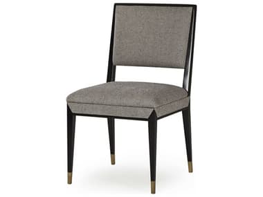 Sonder Living Reform Beech Wood Gray Fabric Upholstered Side Dining Chair RD1302014