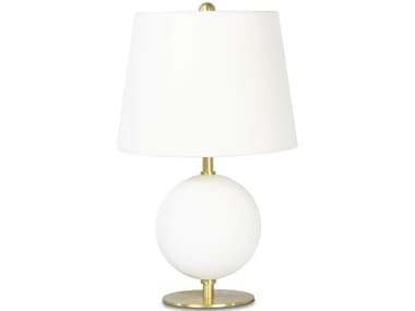 Regina Andrew Grant White Brass Table Lamp REG131568WT