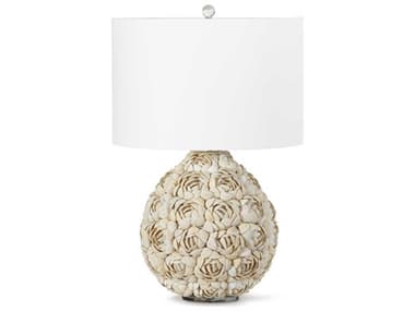 Regina Andrew Coastal Living Fleur Natural White Buffet Lamp REG131633