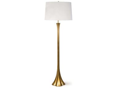 Regina Andrew Lillian 64" Tall Gold Leaf Floor Lamp REG141032