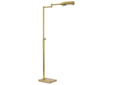 Regina Andrew Noble 57" Tall Natural Brass Floor Lamp REG141056NB
