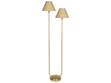 Regina Andrew Polly Natural Brass Floor Lamp REG141066NBRAT