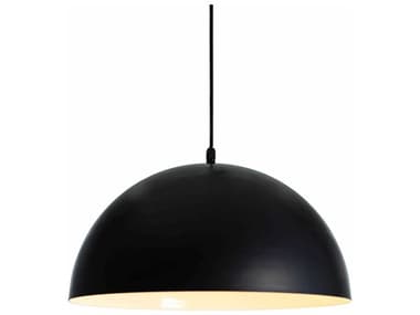 Regina Andrew Peridot Black 1-light 24'' Wide Outdoor Hanging Light REG171004BLK