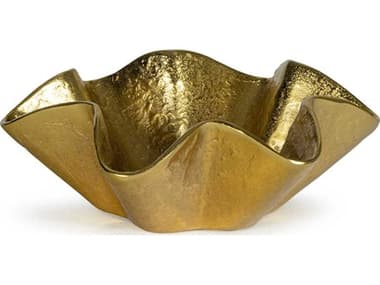 Regina Andrew Pedicoat Brass Decorative Bowl REG201642BRS