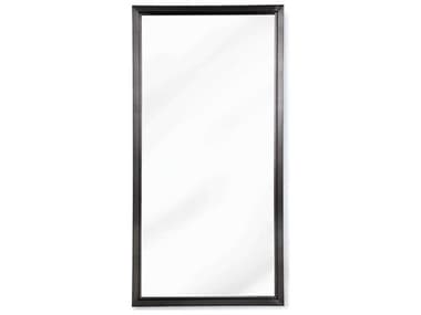 Regina Andrew Blackened Steel Rectangular Wall Mirror REG211047STL