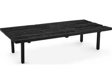 Regina Andrew Ash 66" Rectangular Wood Black Coffee Table REG301010BLK