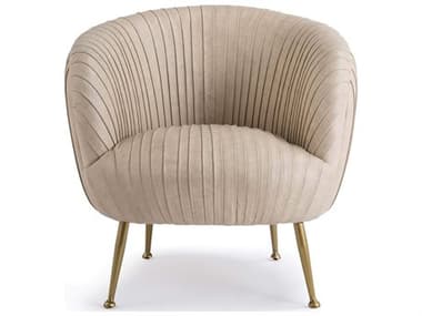 Regina Andrew Beretta 31" Tan Leather Accent Chair REG321078WT