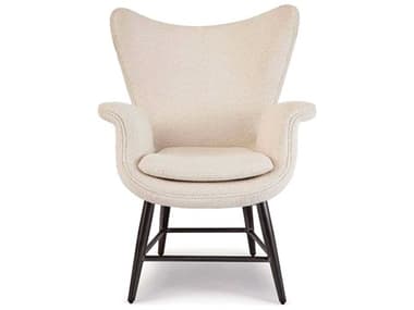 Regina Andrew 30" White Fabric Accent Chair REG321145
