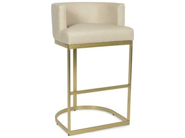 Regina Andrew Owen Cappuccino Leather Bar Stool REG321242WT