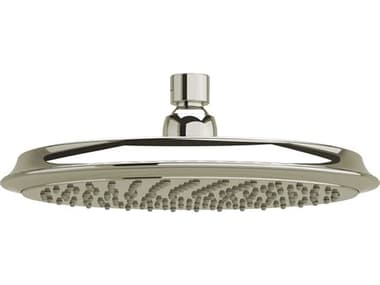 Riobel Polished Nickel Rain Showerhead RIO408PN