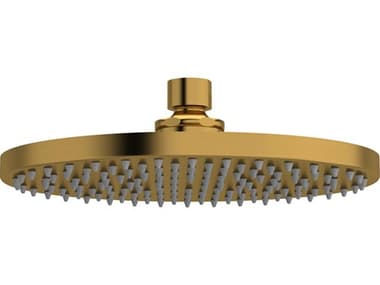 Riobel Brushed Gold Rain showerhead RIO468BG