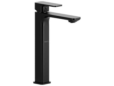 Riobel Equinox Black Single Handle Tall Lavatory Faucet RIOEQL01BK