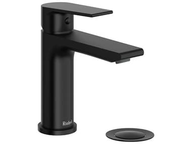 Riobel Black Fresk Single Handle Lavatory Faucet RIOFRS01BK