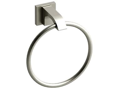 Riobel Zendo Brushed Nickel Towel Ring RIOZO7BN